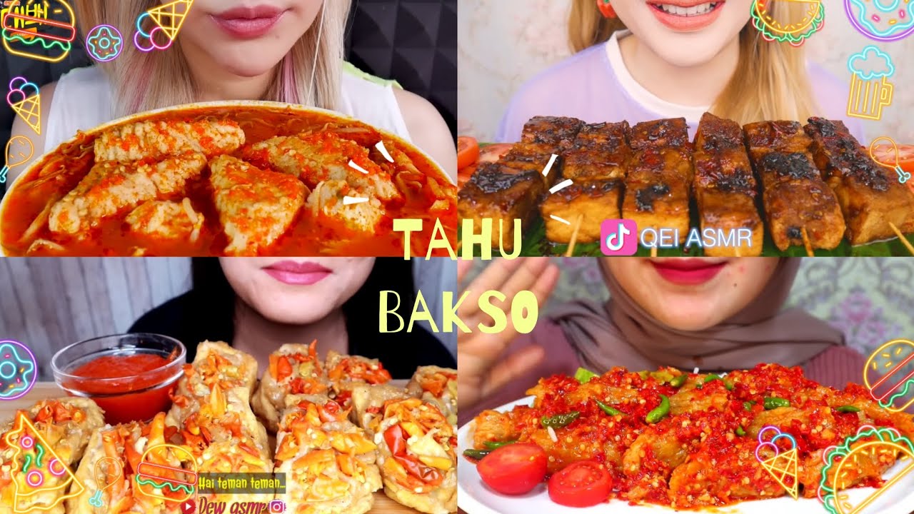 ASMR Tahu Bakso🤤🔥 | ASMR Indonesia😍