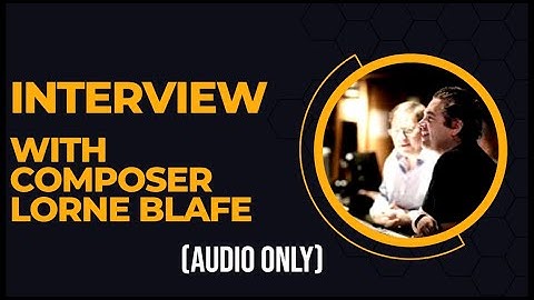 Interview with Film Composer Lorne Balfe (Audio Only) (2018)