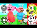 Playing as hungry pigs in roblox hungry pig new update