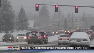 Montana Highway Patrol reports spike in accidents due to weather