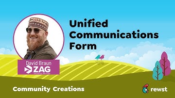 Unified communications form workflow demo using Rewst