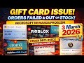Microsoft Rewards Overwatch Gift Card Order DECLINED | Redeem In-Progress|Croma Cards Out of Stock| 