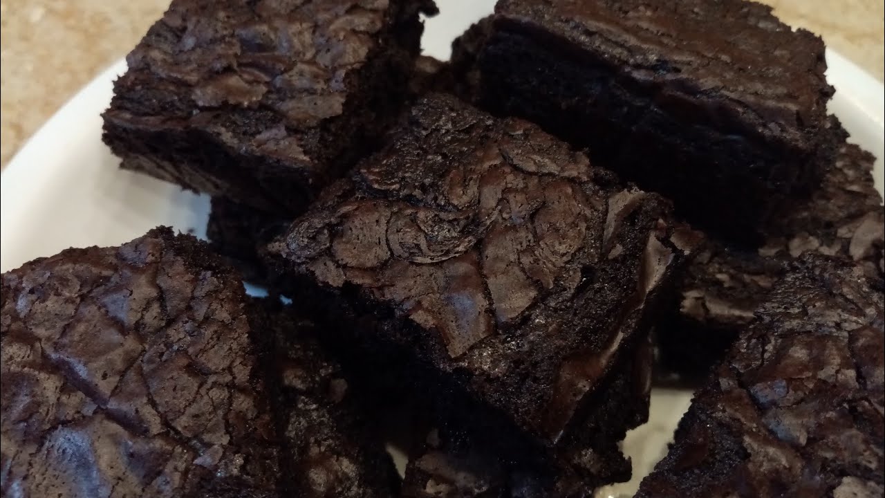 Fudgy Brownies without oven YouTube