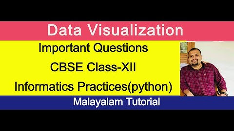 Python Data Visualization | Important Questions Solved | CBSE Class XII -IP | Vlog-100