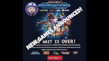 Retro-Bit Generations New Titles And Consoles Announced! | RGT 85
