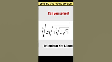 Can you simplify this maths problem | maths Olympiad questions #maths