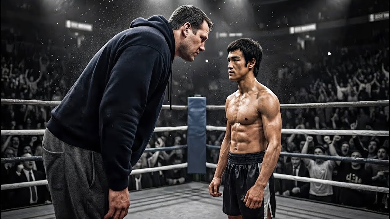 Брюс Ли услышал чтотвоя сила существует тольков Голливуде от боксёра весом 300фунтов 5 секунд спустя