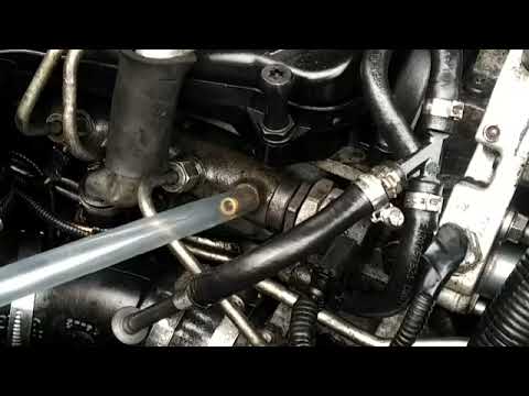 Volvo D5 Common Rail Fuel Return Valve And Injector Return Check - Fourth Stage