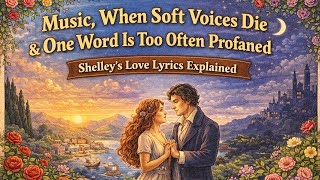 Music, When Soft Voices Die & One Word Is Too Often Profaned | Shelley’s Love Lyrics Explained screenshot 1