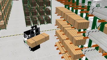 Virtual Showroom: Cantilever Rack