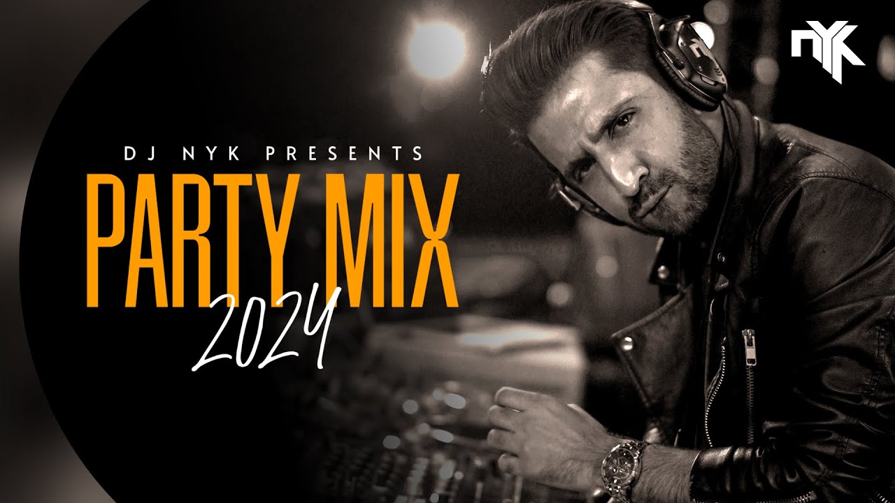 DJ NYK   New Year 2024 Party Mix  Yearmix  Non Stop Bollywood Punjabi English Remix Songs