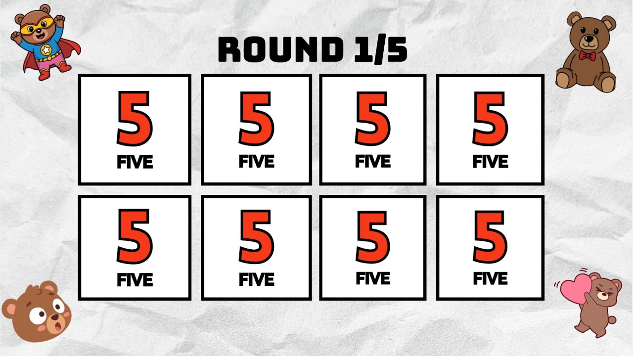 Say The Word On Beat Challenge | Level 1 - 5 | Level Easy to Insane Part11