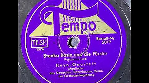 Heyn-Quartett - Stenka Rasin und die Frstin