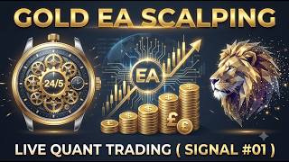 LIVE 24/5 | 100% Automated Gold EA: High-Frequency Scalping System (全自動黃金高頻短線交易直播)