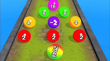 2048 Colors Ball Run 💸🎱❤️MAX LEVELS!! All Levels Gameplay Walkthrough Android, iOS NEW UPDATE