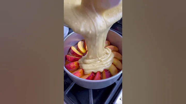 Peach Upside Down Cake Recipe  Jake Cohan #baking ...