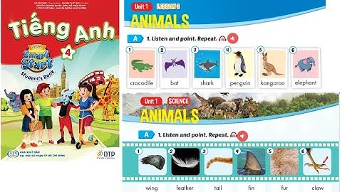 TIẾNG ANH LỚP 4. UNIT 1. ANIMALS (Lesson 3, 4, 5) || I-learn Smart Start 4 (NEW)