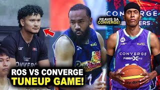 Stanley Pringle Naglaro Na Sa Rain Or Shine Rafi Reavis Sa Converge? Ros Vs Converge Tuneup Game