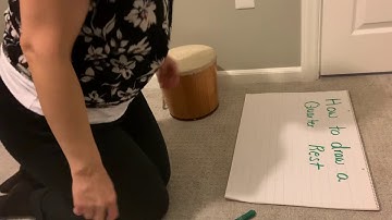 How to Draw a Quarter Rest