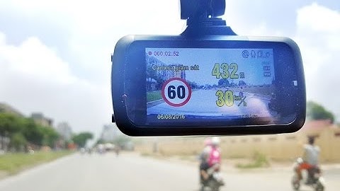 Xe + VTC1 -Trải nghiệm camera hành trình thông minh WEBVISION S8