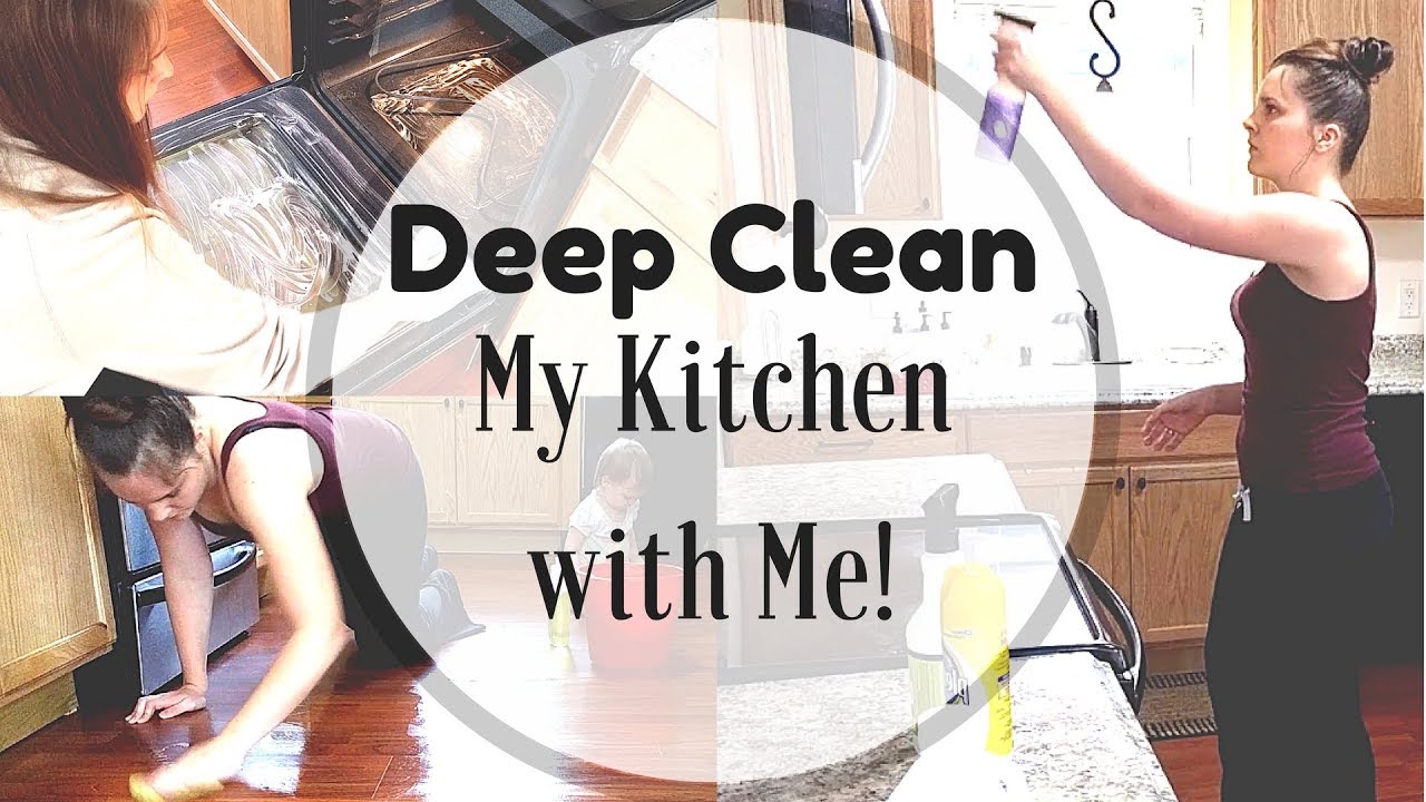Clean with Me 2018! | Deep Cleaning My Kitchen | Cleaning Motivation ...