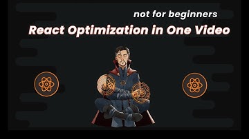 🚀 React js Performance Optimisation in 16 minutes ... memo | useMemo | useCallback | useState