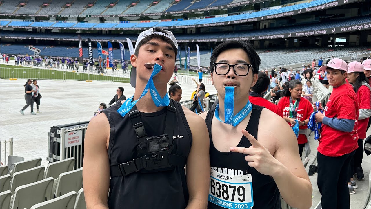 My first ever Nike Marathon race - Keep watching, it gets better