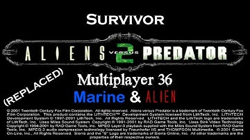 Aliens vs. Predator 2 (2001) - Multiplayer 36 *REPLACED* - 1080p 60FPS