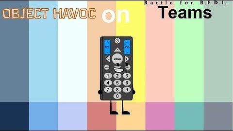 If Object Havoc Characters were on BFB Teams