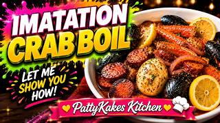 Imitation Crab Boil | Quick & Flavorful Seafood Bowl
