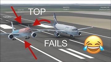 TOP Funniest FAILS Infinite Flight Live
