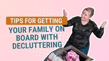 Ask Jes: Tips for Getting Your Family on Board with Decluttering #decluttering #jesmarcy
