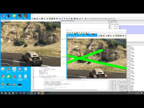 Self Driving Car - Python Plays GTA V(Anaconda3 python + opencv)