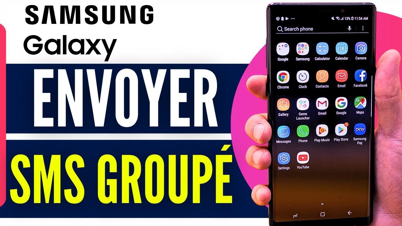 Comment Faire Un Message Groupe Sur Samsung