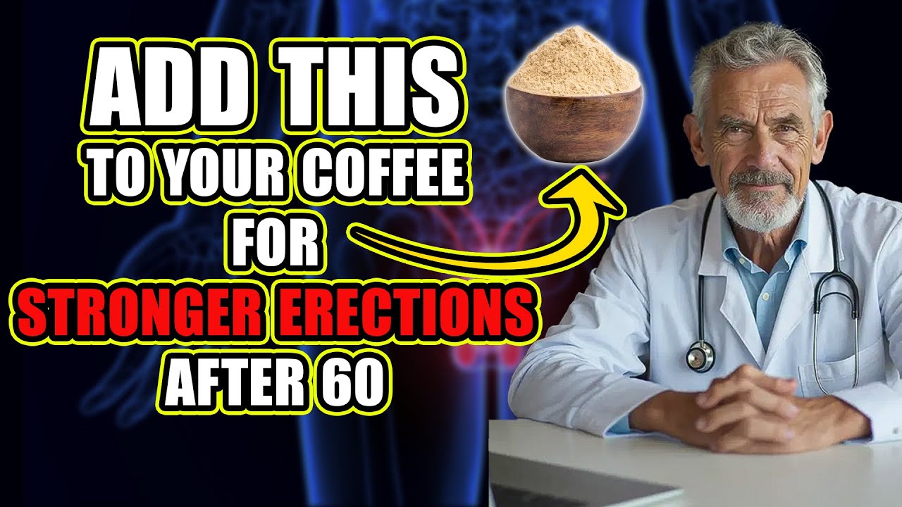 Urologists Reveal: Add THIS to Your Coffee for Stronger Erections After 60! Senior Health