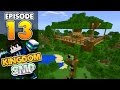 THE TREEHOUSE!! Ep.13 Minecraft PE Realms Survival Let&#39;s Play! (KingdomSMP)