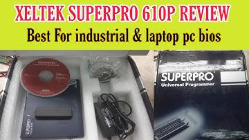 Xeltek Superpro 610p Review | laptop pc And industrial best ic programmer | vfd repairing lab