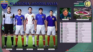 Classic Yugoslavia pes 2021