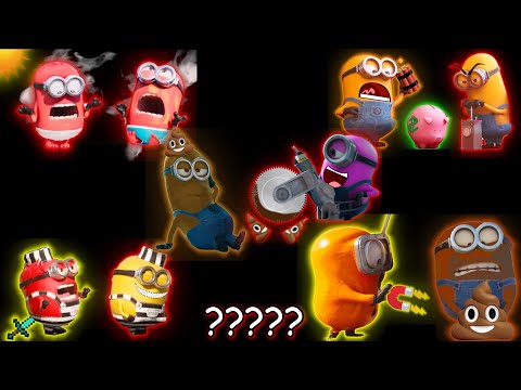 100 Minions {Mega Compilation} Sound Variations in 501 Seconds