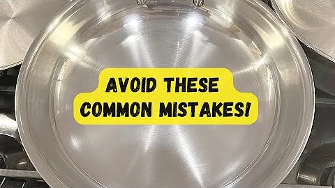 Don't Make These Mistakes! Cooking With Stainless Steel
