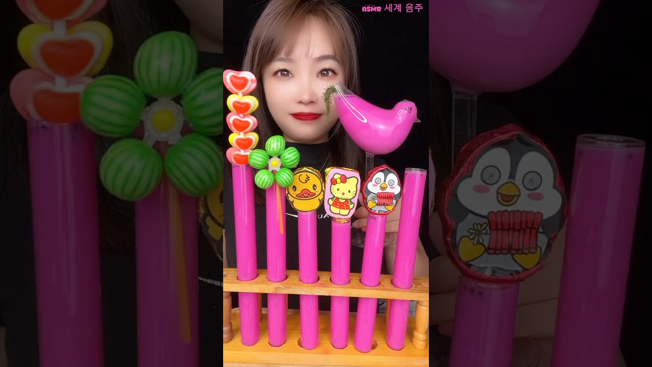 [ASMR] ‎@AsmrWD 신기한물먹방 