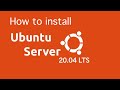 How to install Ubuntu Server 20.04 LTS Step by Step