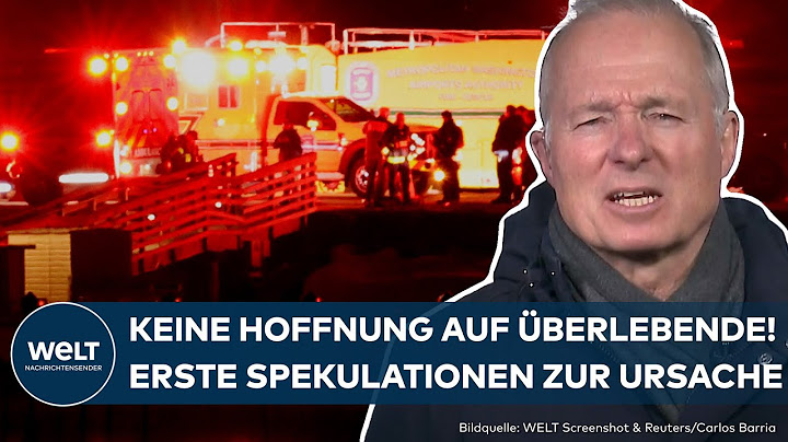 WASHINGTON: Keine Hoffnung auf Überlebende nach Flugzeugabsturz! Spekulationen über Unglücksursache!