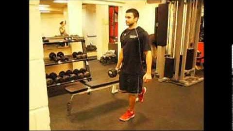 Single Leg One Arm Curl to Press