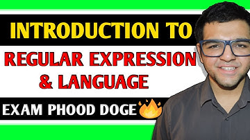 Introduction to Regular Expression & Regular Language in Hindi