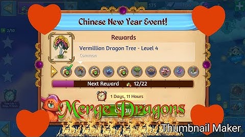 Merge Dragons Chinese New year event part 2