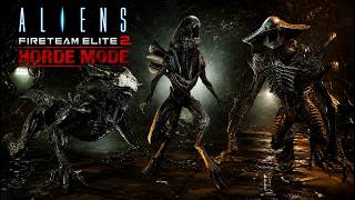 HORDE MODE FIRST LOOK ON ALIENS FIRETEAM ELITE 2 ! 10 WAVES