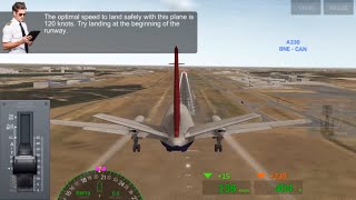 Virtual pesawat yang cukup detail