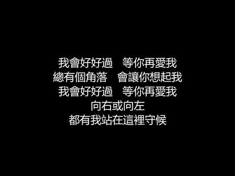 李玖哲 - 我會好好過(歌詞版)