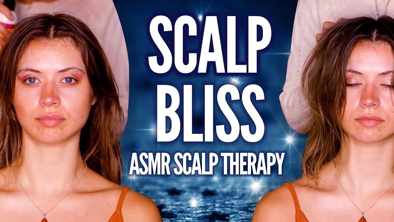 ✨ Hair Brushing ASMR & Scalp Massage 💫 Ashley’s Relaxing Touch on Gabriella 🌸